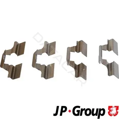 Ремкомплект тормозных колодок JP GROUP 1163750410