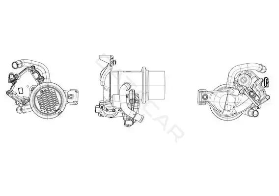 Клапан ЕГР KNECHT/MAHLE CE54000P