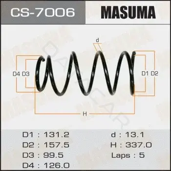 Пружины MASUMA CS-7006