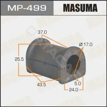 Втулки стабилизатора MASUMA MP-499