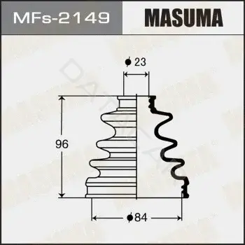 Пыльник шруса MASUMA MFs-2149