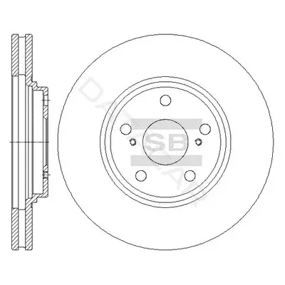 Тормозные диски Hi-Q SD4047