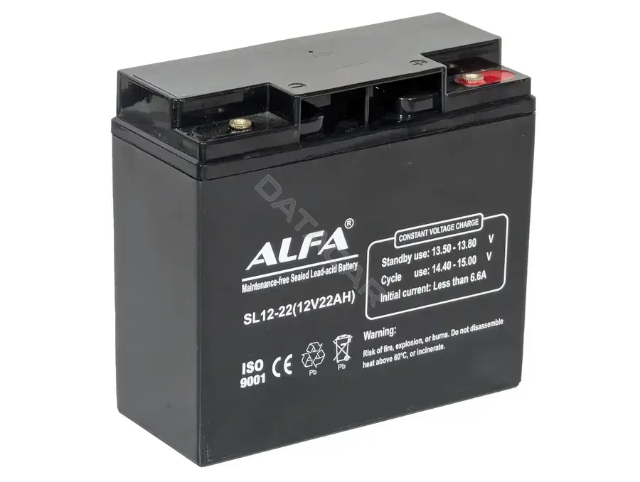 Аккумуляторы и батарейки ALFA SL12-22