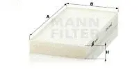 Фильтр салонный MANN CU1811-2