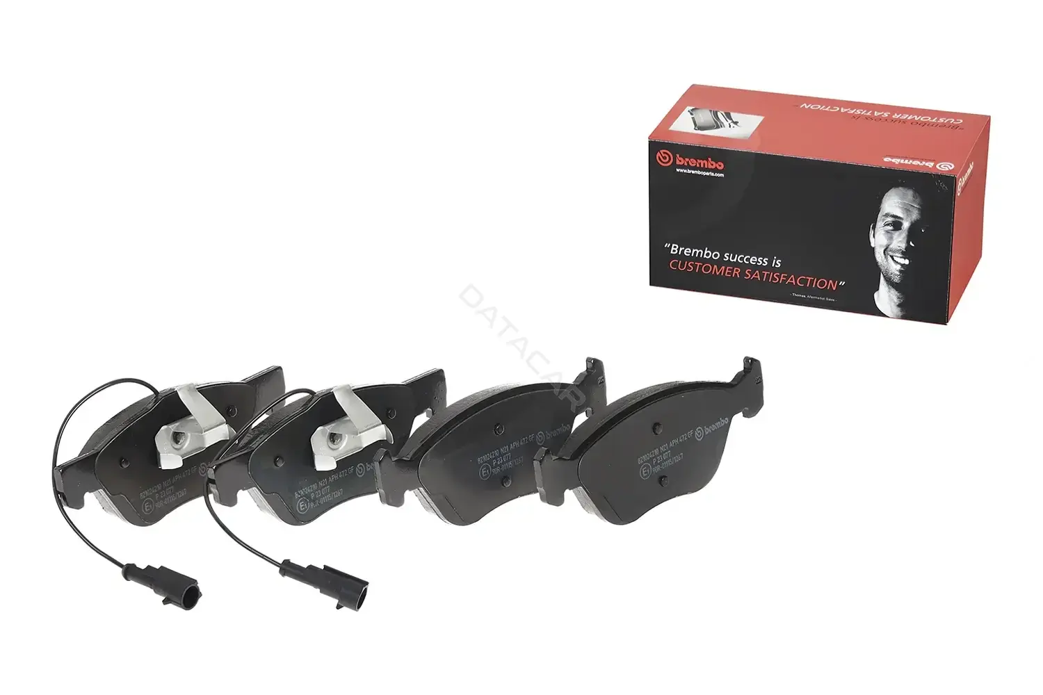 Тормозные колодки BREMBO P23077