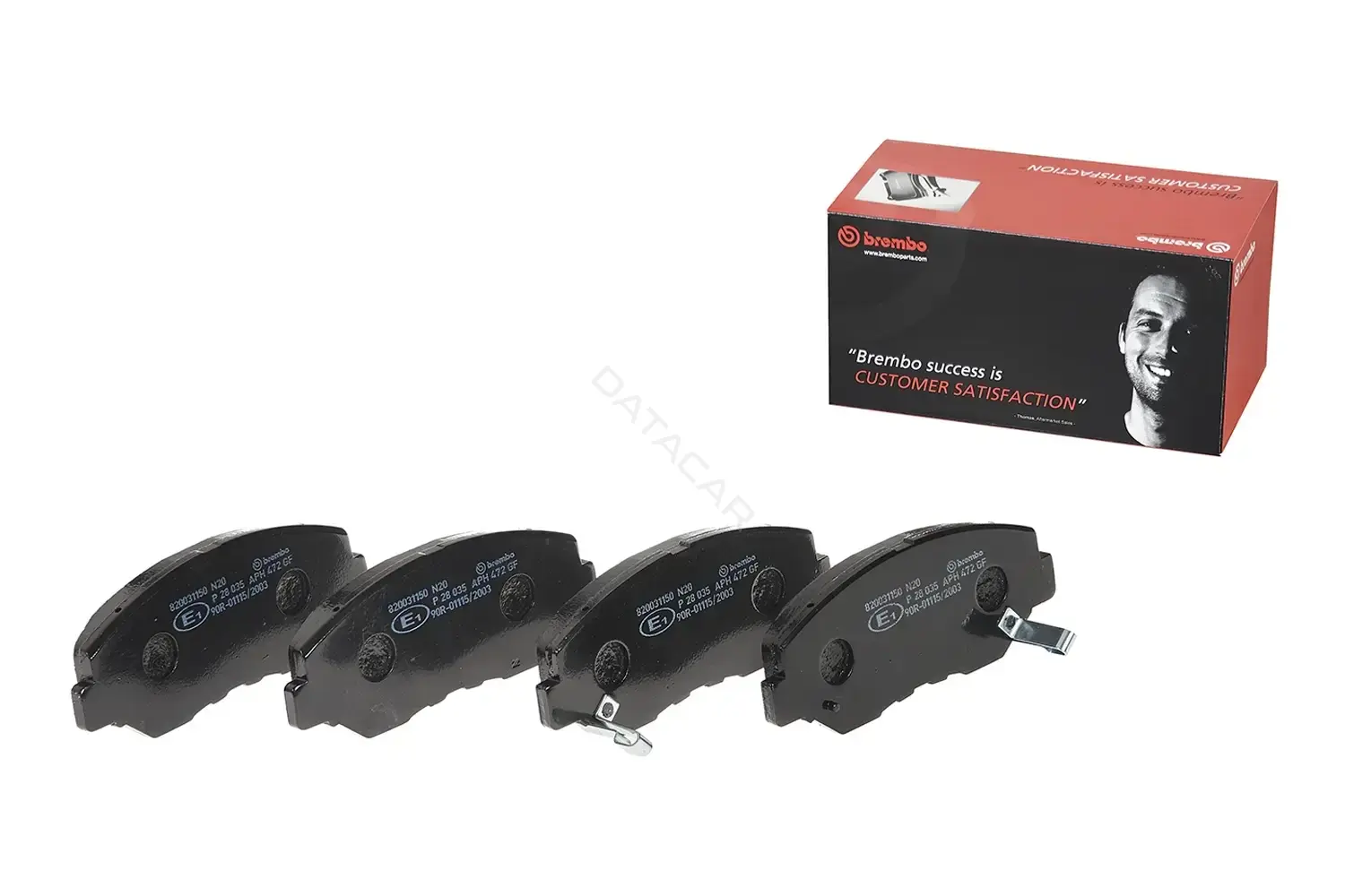 Тормозные колодки BREMBO P28035