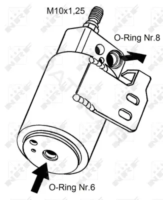 Осушитель кондиционера NRF 33129