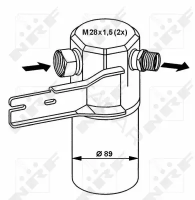 Осушитель кондиционера NRF 33132