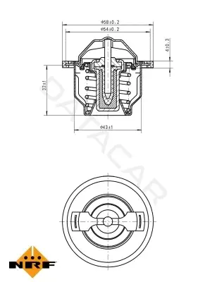 Термостат NRF 725205