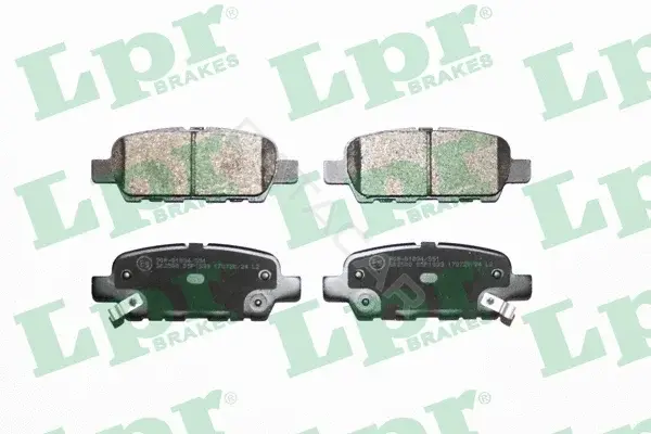 Тормозные колодки LPR/AP/RAL 05P1839