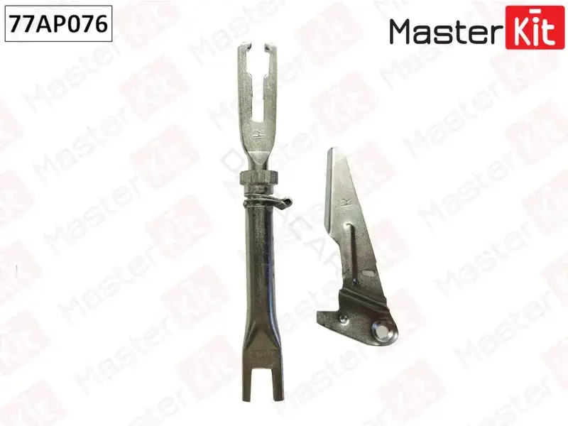 Ремкомплект тормозных колодок MASTERKIT 77AP076