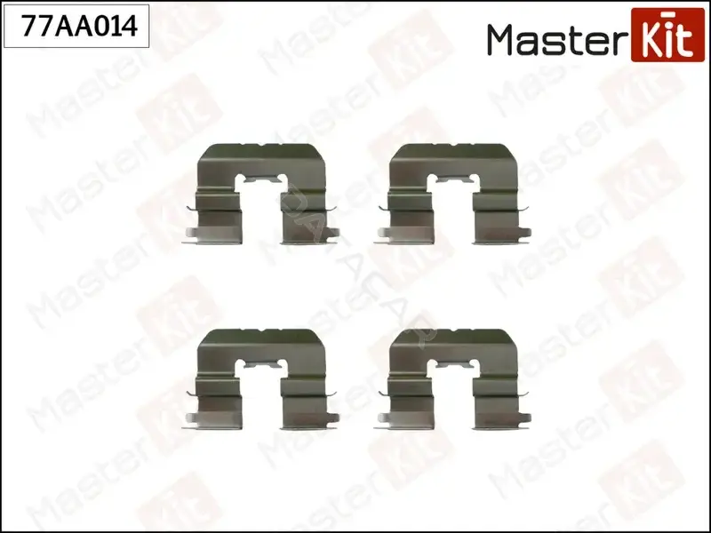 Ремкомплект суппорта MASTERKIT 77AA014