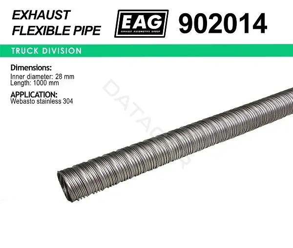 Гофра глушителя EAG 902014