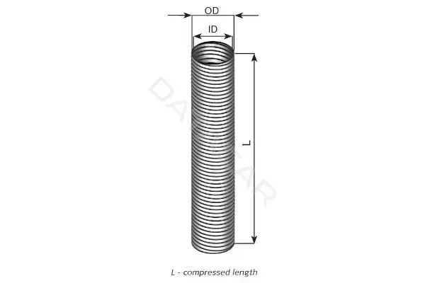 Гофра глушителя DINEX 94227