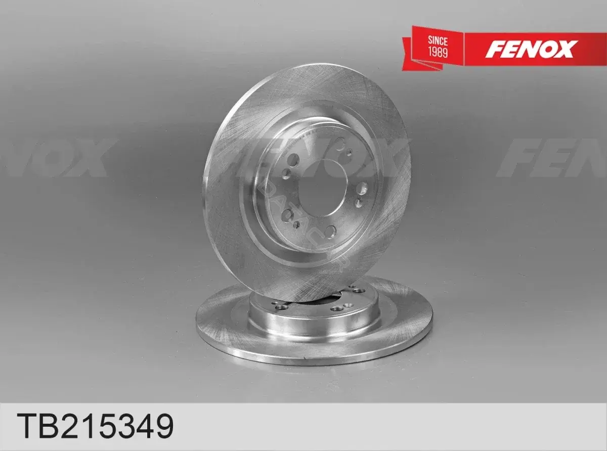Тормозные диски FENOX TB215349