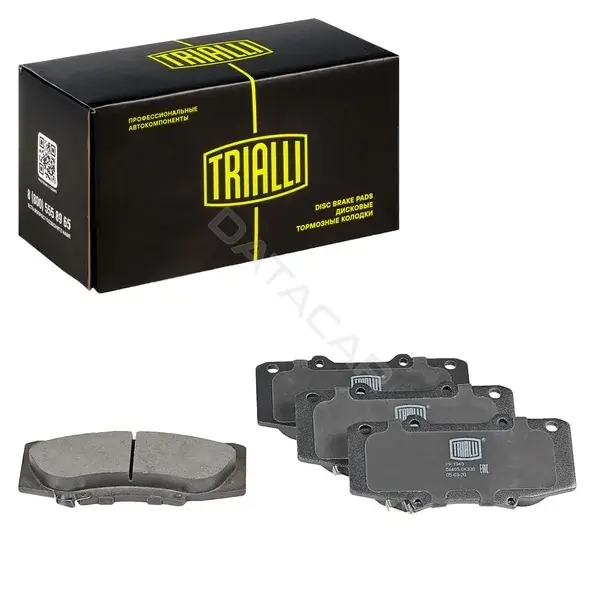 Тормозные колодки TRIALLI PF1940