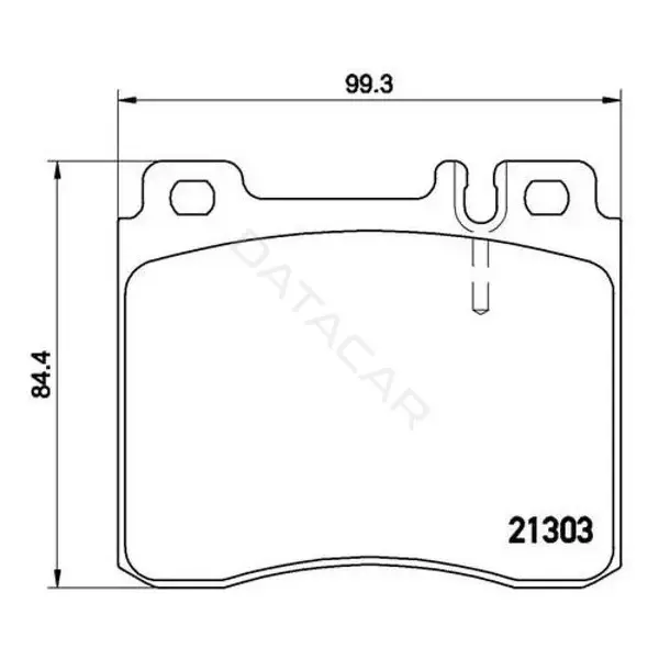 Тормозные колодки TRIALLI PF4281