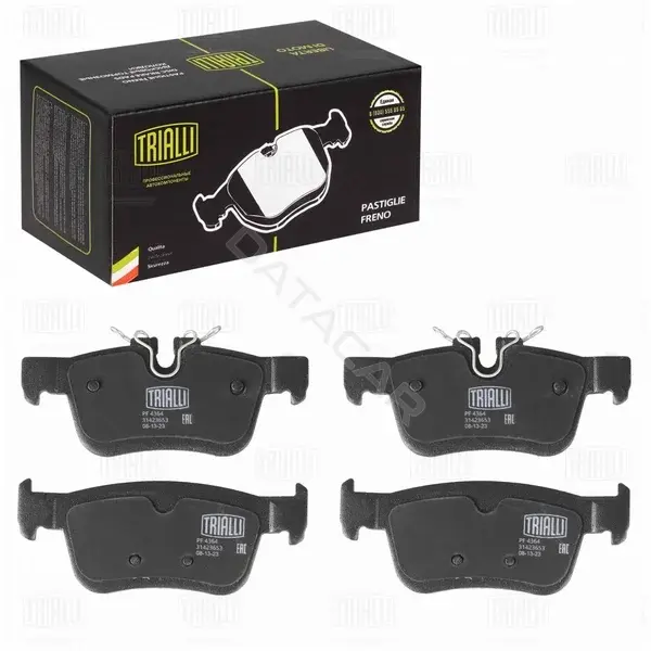 Тормозные колодки TRIALLI PF4364
