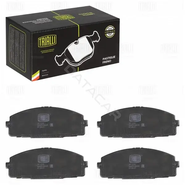 Тормозные колодки TRIALLI PF4358