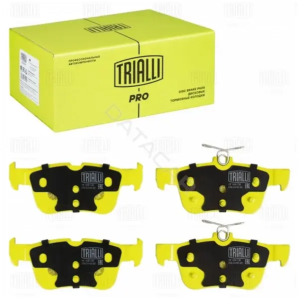 Тормозные колодки TRIALLI PF1081CR