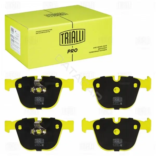 Тормозные колодки TRIALLI PF4007CR