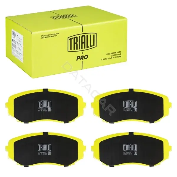 Тормозные колодки TRIALLI PF4260CR