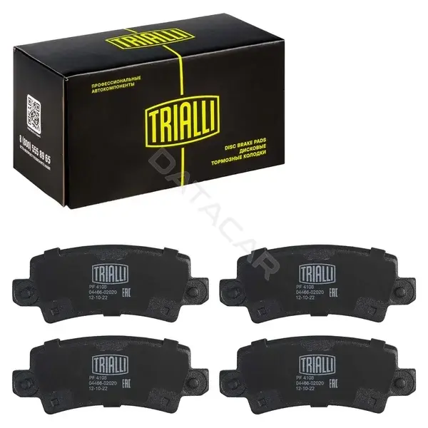 Тормозные колодки TRIALLI PF4108