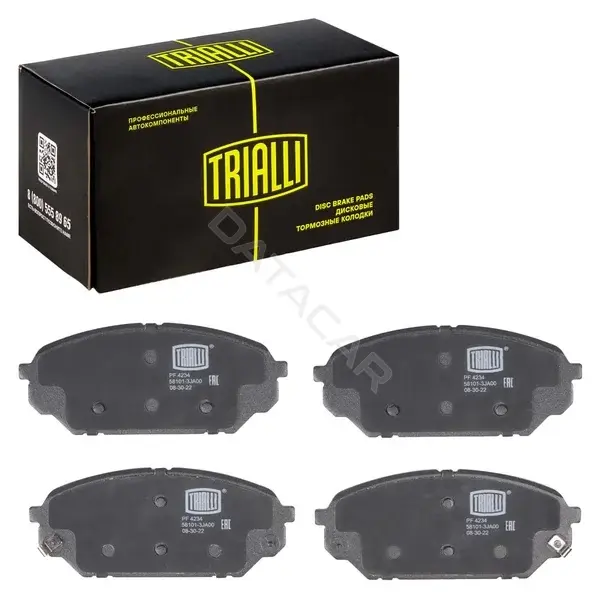 Тормозные колодки TRIALLI PF4234