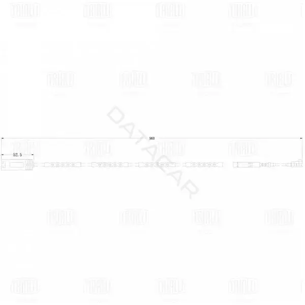 Датчик износа тормозных колодок TRIALLI PFS0082