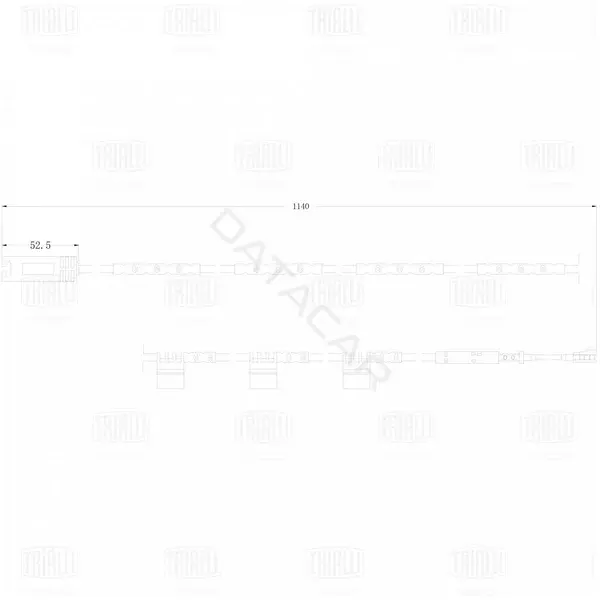 Датчик износа тормозных колодок TRIALLI PFS0005