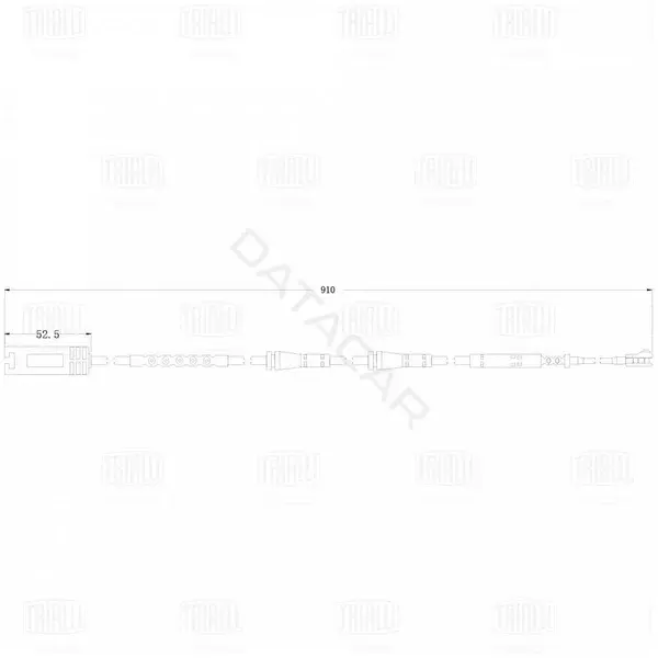 Датчик износа тормозных колодок TRIALLI PFS0081