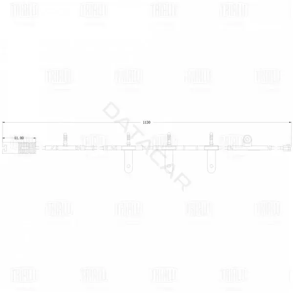 Датчик износа тормозных колодок TRIALLI PFS0045