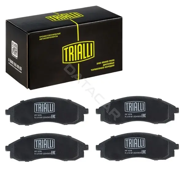 Тормозные колодки TRIALLI PF1078