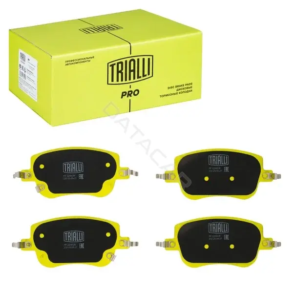 Тормозные колодки TRIALLI PF2206CR