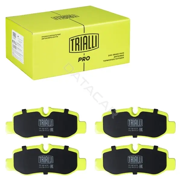 Тормозные колодки TRIALLI PF0814CR