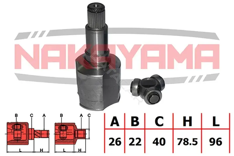 Шрус NAKAYAMA NJ7198NY