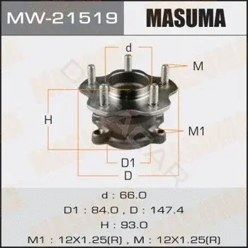 Подшипник ступицы MASUMA MW-21519