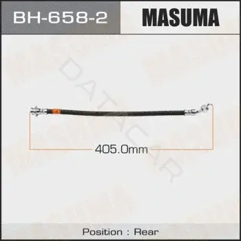 Тормозные шланги MASUMA BH-658-2