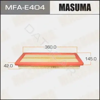 Воздушный фильтр MASUMA MFA-E404
