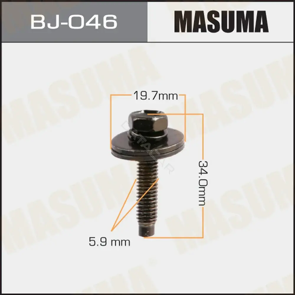 Болт подвески MASUMA BJ-046