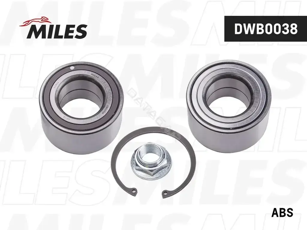 Подшипник ступицы MILES DWB0038