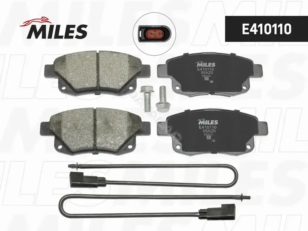 Тормозные колодки MILES E410110