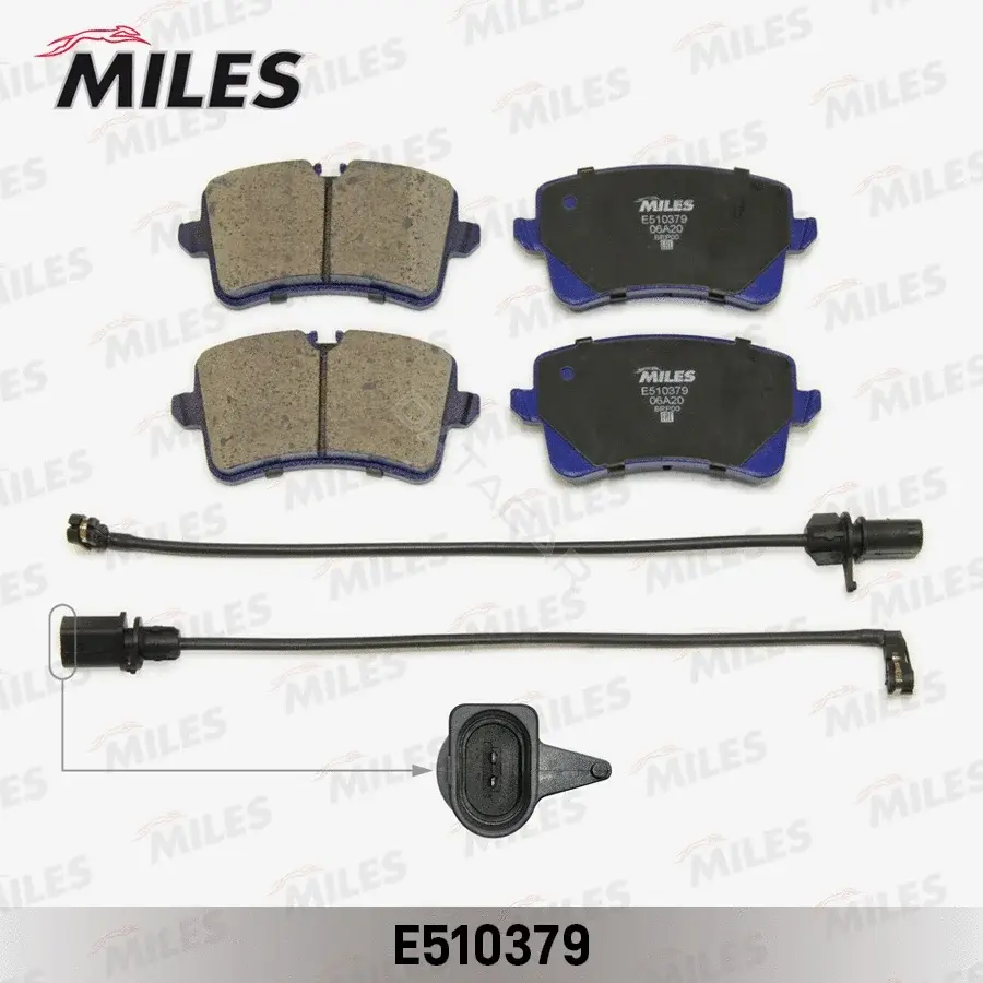 Тормозные колодки MILES E510379