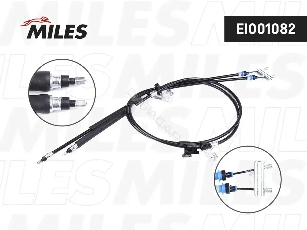 Трос ручника MILES EI001082