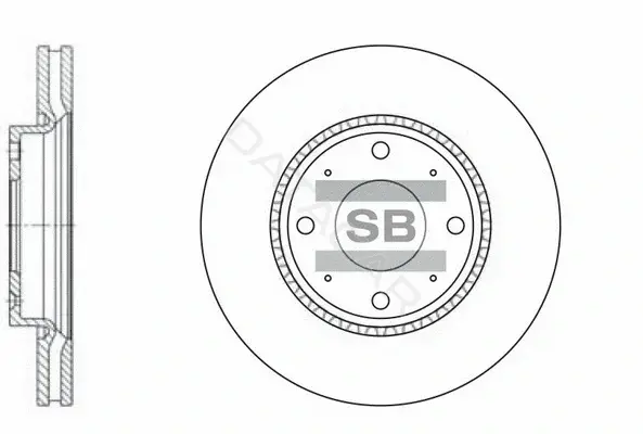 Тормозные диски Hi-Q SD2029