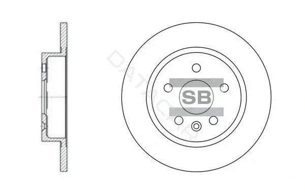 Тормозные диски Hi-Q SD3032