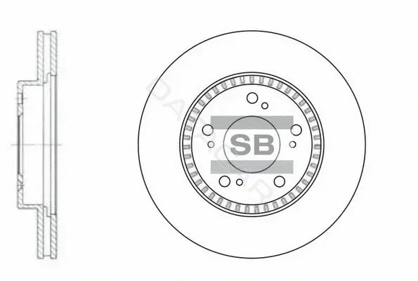 Тормозные диски Hi-Q SD4101