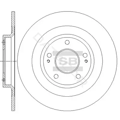 Тормозные диски Hi-Q SD4344