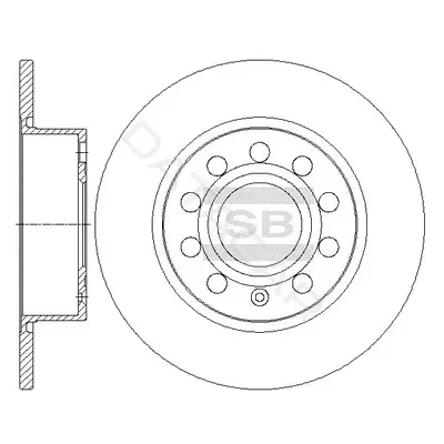 Тормозные диски Hi-Q SD5406