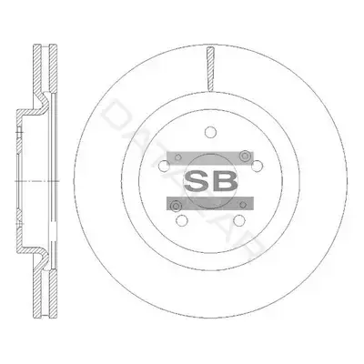 Тормозные диски Hi-Q SD8520